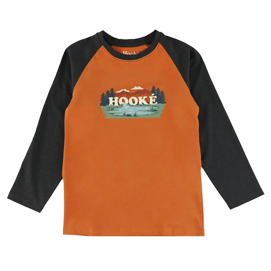 K's Landscape Raglan LS T-shirt
